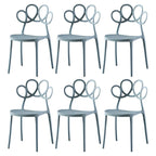 Modern Stackable Plastic Side Chair – Indoor/Outdoor Use