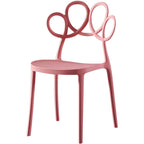 Modern Stackable Plastic Side Chair – Indoor/Outdoor Use