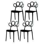 Modern Stackable Plastic Side Chair – Indoor/Outdoor Use