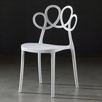 Modern Stackable Plastic Side Chair – Indoor/Outdoor Use