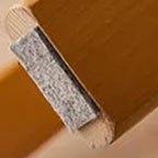 Modern Stackable Wood Side Chair with Open Back – Art Deco Dining Seating