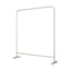 Modern Stainless Steel Free-Standing Coat Rack in Matte Silver