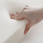 Modern Upholstered Bed with Storage in Natural and Grey Finish