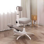 Modern Upholstered Blue Chair for Kids Playroom