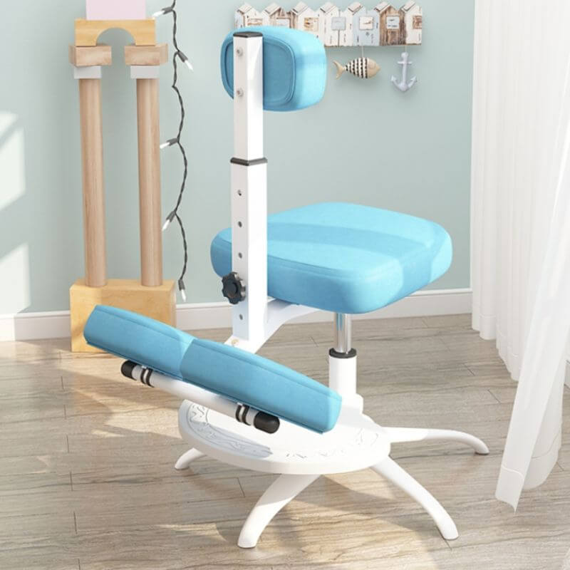 Modern Upholstered Blue Chair for Kids Playroom Secondary image