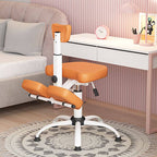 Modern Upholstered Blue Chair for Kids Playroom