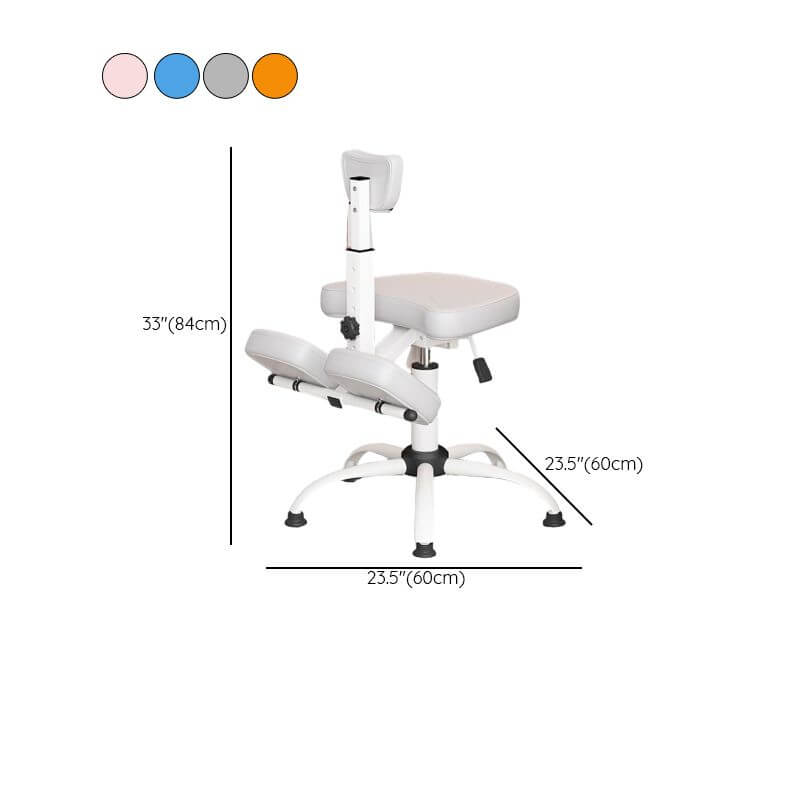 Modern Upholstered Blue Chair for Kids Playroom Dimensions