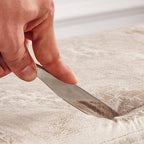 Modern Upholstered Entryway Bench with Nailhead Trim and Hidden Storage