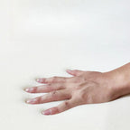 Modern Upholstered Floating Bed with Soft Lighting and Headboard