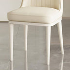 Modern Upholstered Side Chair with Metal Legs