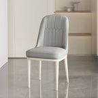 Modern Upholstered Side Chair with Metal Legs