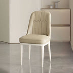 Modern Upholstered Side Chair with Metal Legs