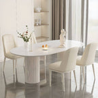 Modern Upholstered Side Chair with Metal Legs