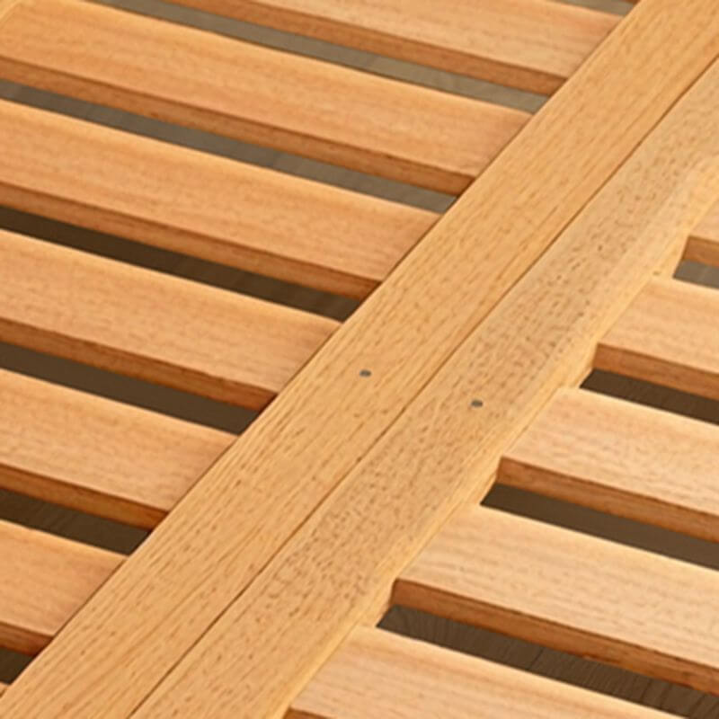 Modern Upholstered Wood Bed with Round Headboard for Kids