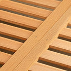 Modern Upholstered Wood Bed with Round Headboard for Kids