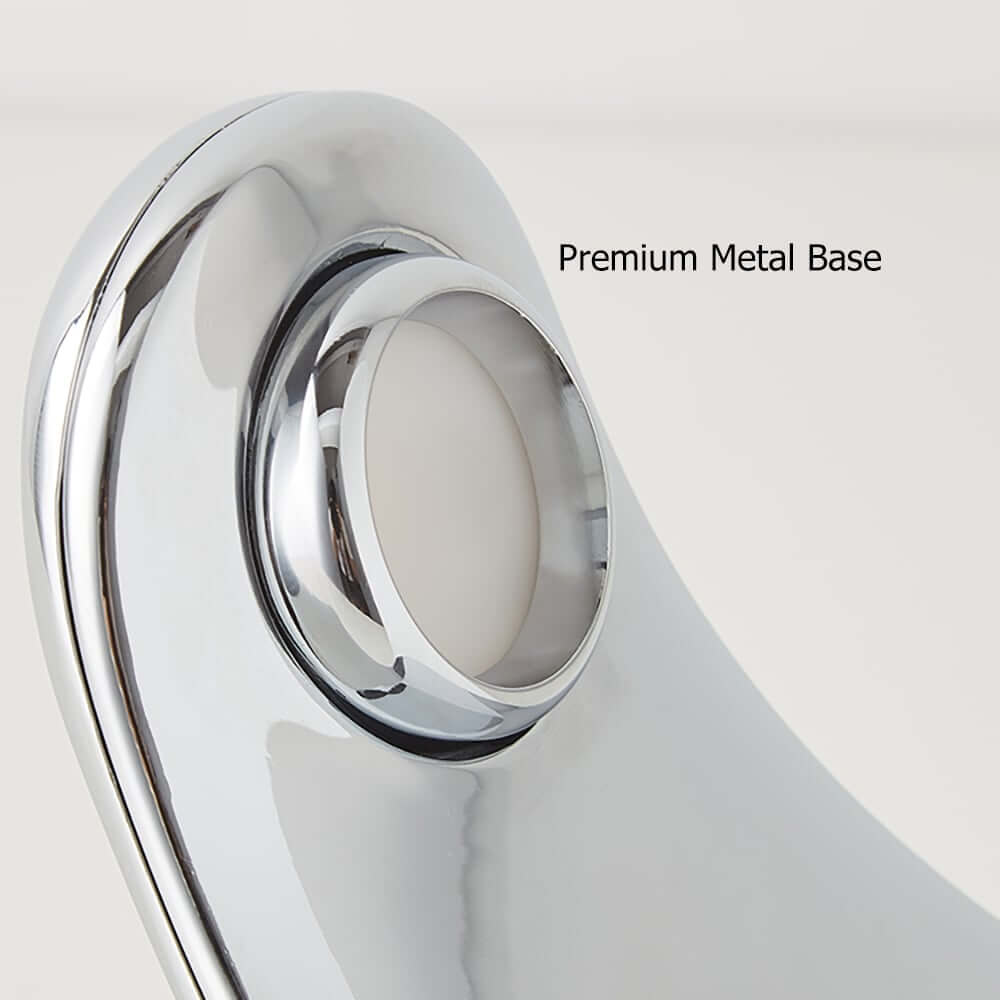 Modern White 1-Light Dimmable Table Lamp with Unique Acrylic Shade