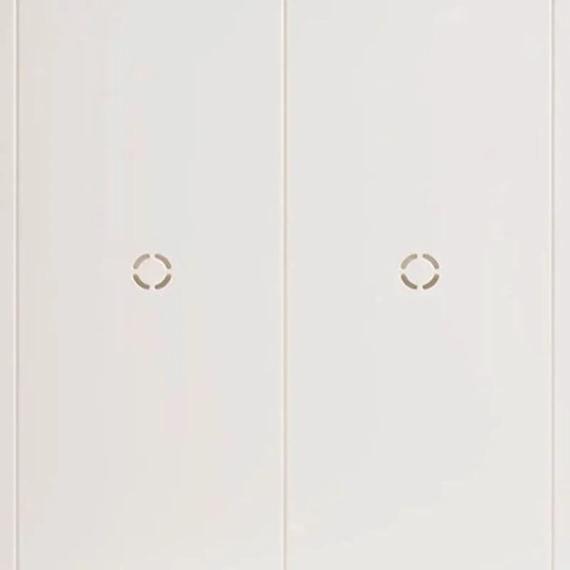 Modern White Metal Shoe Storage Cabinet with Adjustable Shelves & LED Accent