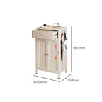 Modern White Metal Shoe Storage Cabinet with Adjustable Shelves & LED Accent Dimensions