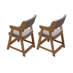 Modern White Wood Chair for Kids Playroom Seating