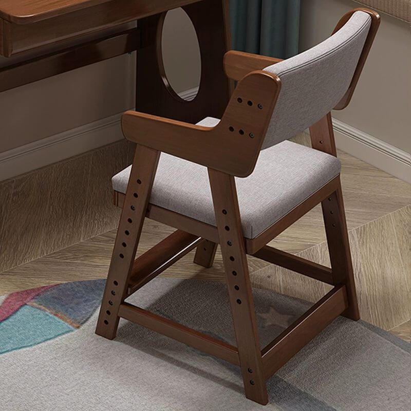 Modern White Wood Chair for Kids Playroom Seating