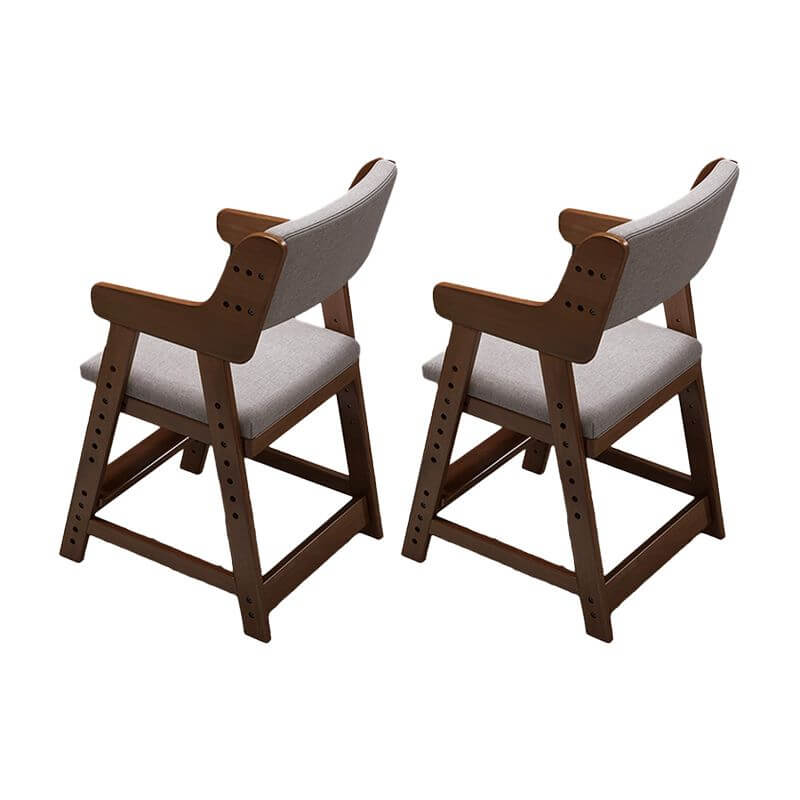 Modern White Wood Chair for Kids Playroom Seating