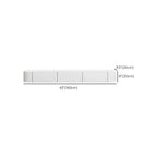 Modern White Wood Floating TV Stand with Push-to-Open Cabinets Dimensions