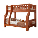 Modern Wood Bunk Bed with Ladder for Kids - Stylish & Functional