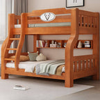 Modern Wood Bunk Bed with Ladder - Versatile Space-Saving Solution