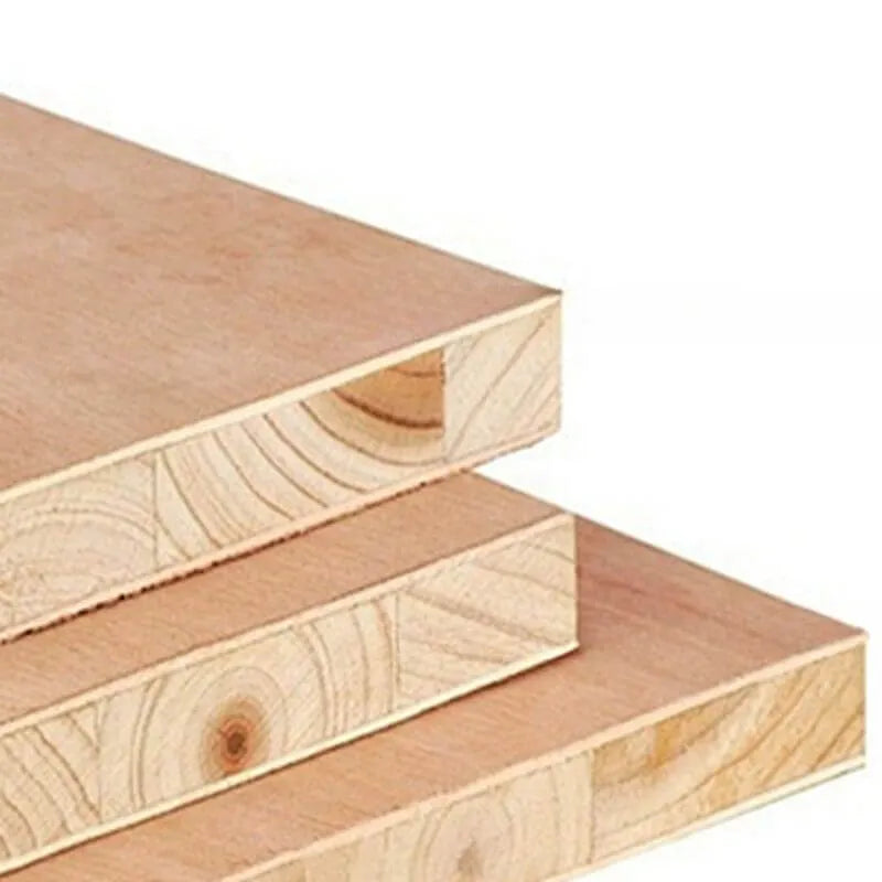 Modern Wood Corner Bookcase with 5-6 Shelves and Closed Back