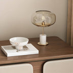 Modern Wood Drawer Storage Nightstand with Leather-Textured Panels