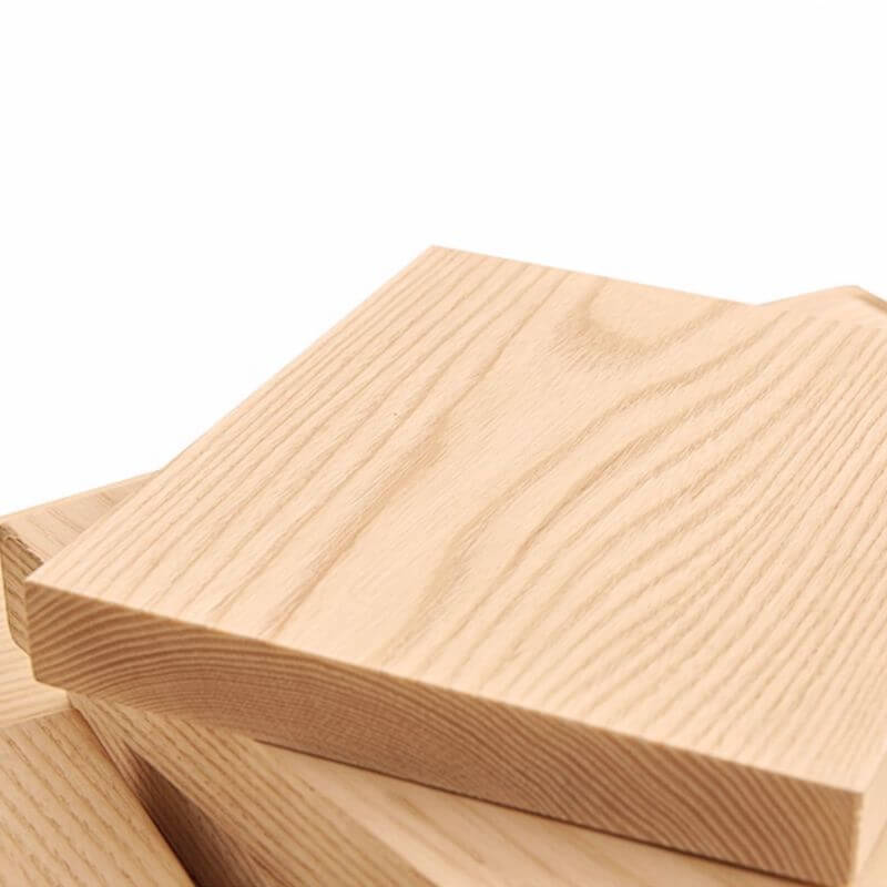 Modern Wood Kids Bed With Headboard - Natural Finish