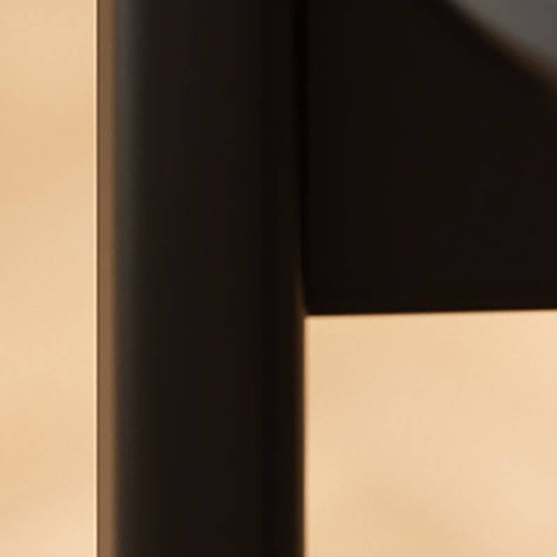 Modern Wood Side Chair with Open Slatted Back – Armless Dining or Accent Seating