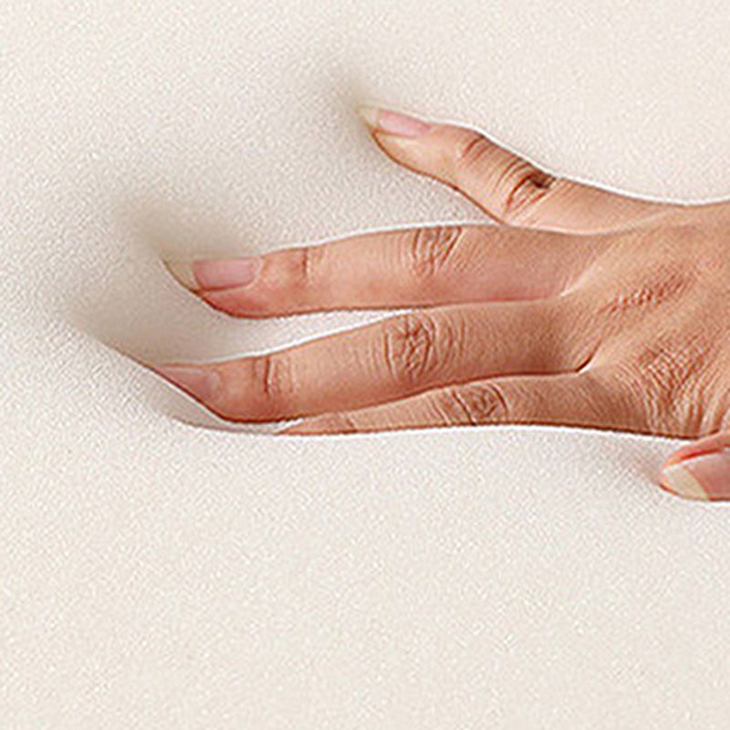 Modern Wood Storage Bed with Wave Design and Soft Upholstery