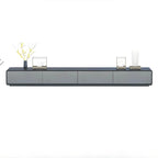 Modern Wood TV Stand with Drawers – Low Profile Media Console