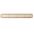 Modern Wood TV Stand with Drawers – Low Profile Media Console