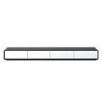 Modern Wood TV Stand with Drawers – Low Profile Media Console