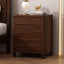 Modern Wooden Drawer Storage Cabinet in Dark Brown