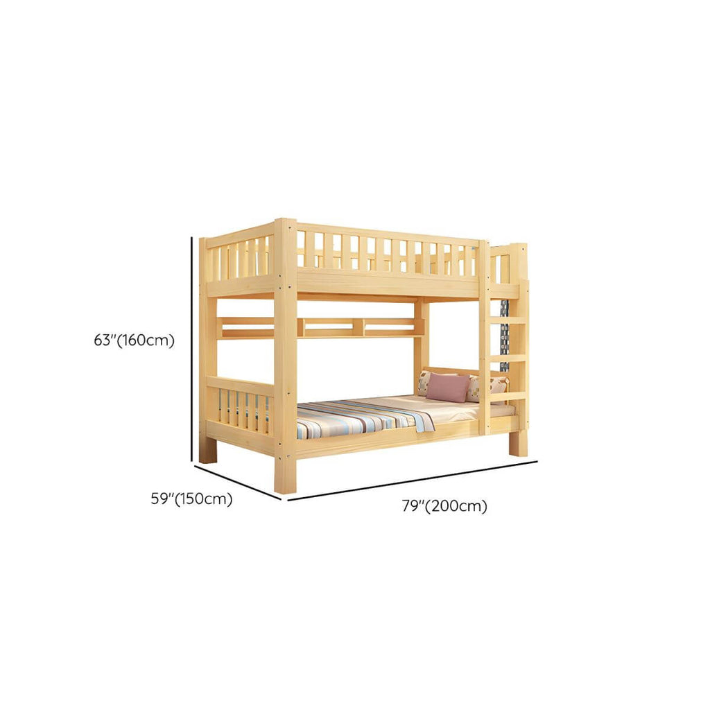 Modern Wooden Kids Bed with Storage and Headboard Dimensions
