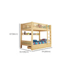 Modern Wooden Kids Bed with Storage and Headboard Dimensions