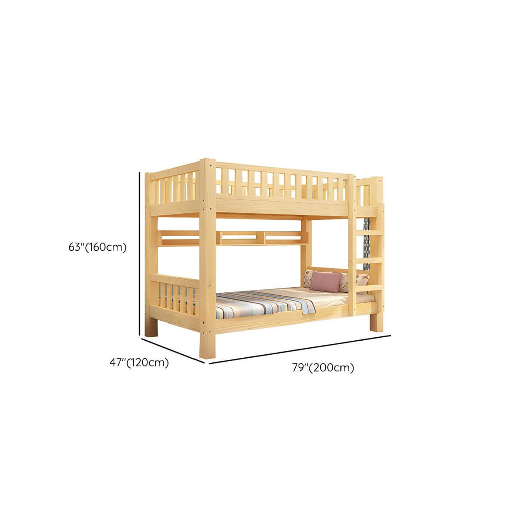 Modern Wooden Kids Bed with Storage and Headboard Dimensions