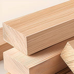 Modern Wooden-Topped Toddler Chair with Soft Upholstered Seat