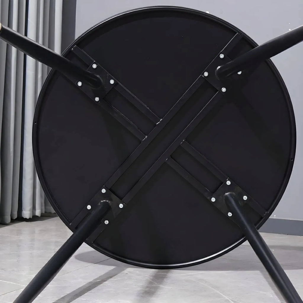 Modern Yellow Metal Outdoor Coffee Table – Round & Square Patio Table