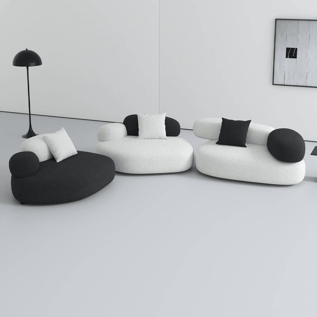 Modular Cloud-Inspired Sofa for Living Room or Lounge – Pebble Sofa