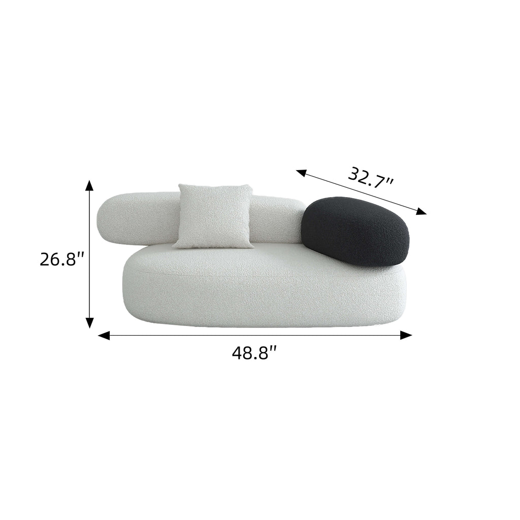 Modular Cloud-Inspired Sofa for Living Room or Lounge – Pebble Sofa Dimensions