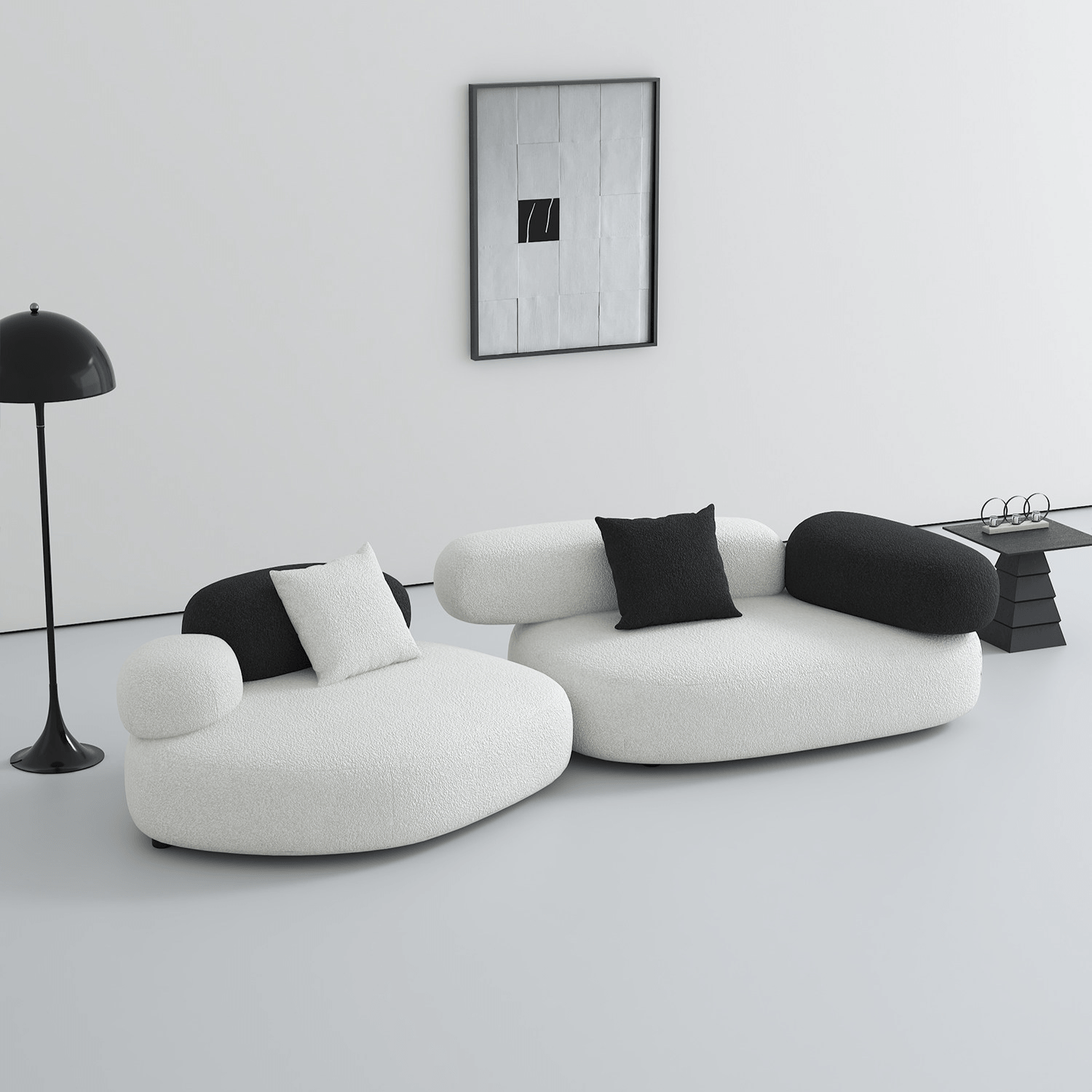 Modular Cloud-Inspired Sofa for Living Room or Lounge – Pebble Sofa Main Product Image