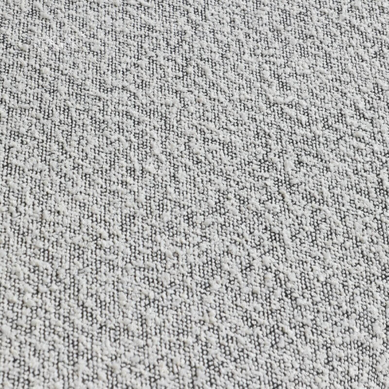 Modular Curved Sofa with Sherpa Upholstery