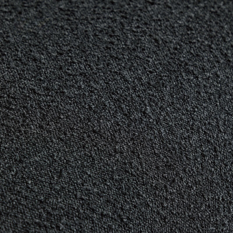 Modular Curved Sofa with Sherpa Upholstery