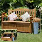 Modular Garden Bench in Weatherproof Wood: Seating, Table, or Trellis Arch