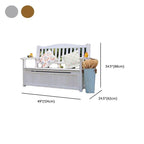 Modular Garden Bench in Weatherproof Wood: Seating, Table, or Trellis Arch Dimensions