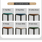 Modular Geometric Conference Desk Set with Cable Ports and Chairs